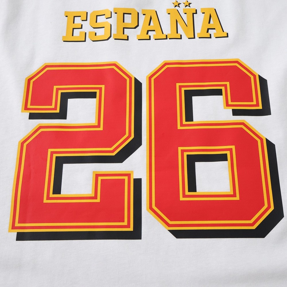 2026 Spain Pure Cotton Champion T-Shirt