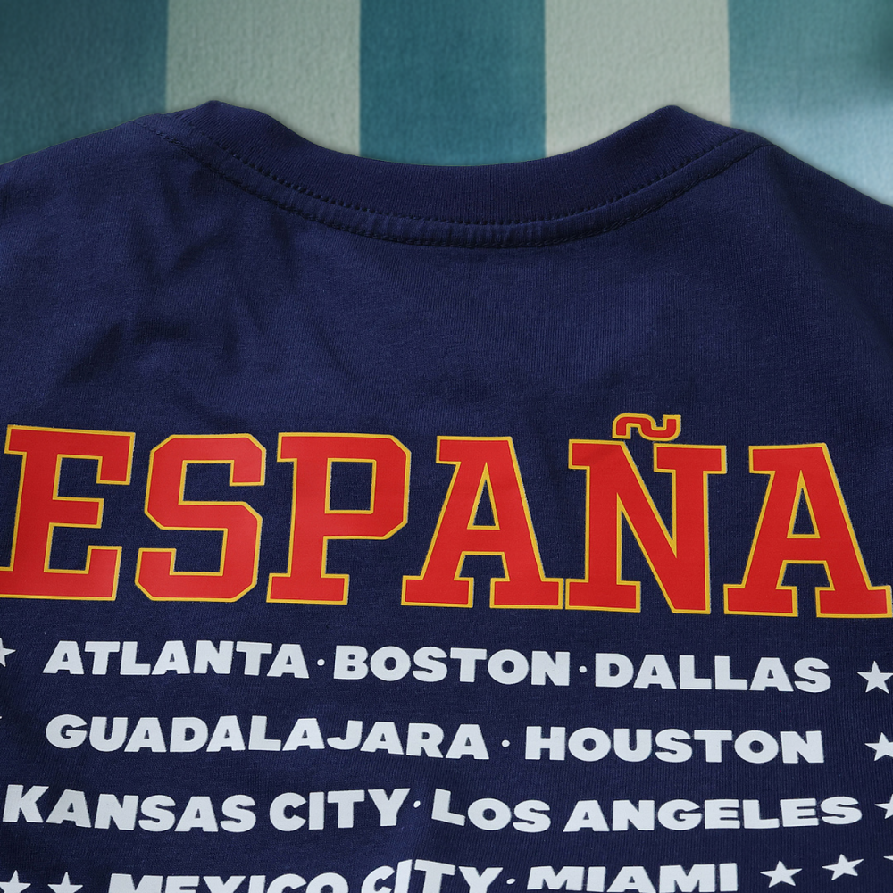 2026 Spain Pure Cotton Champion T-Shirt