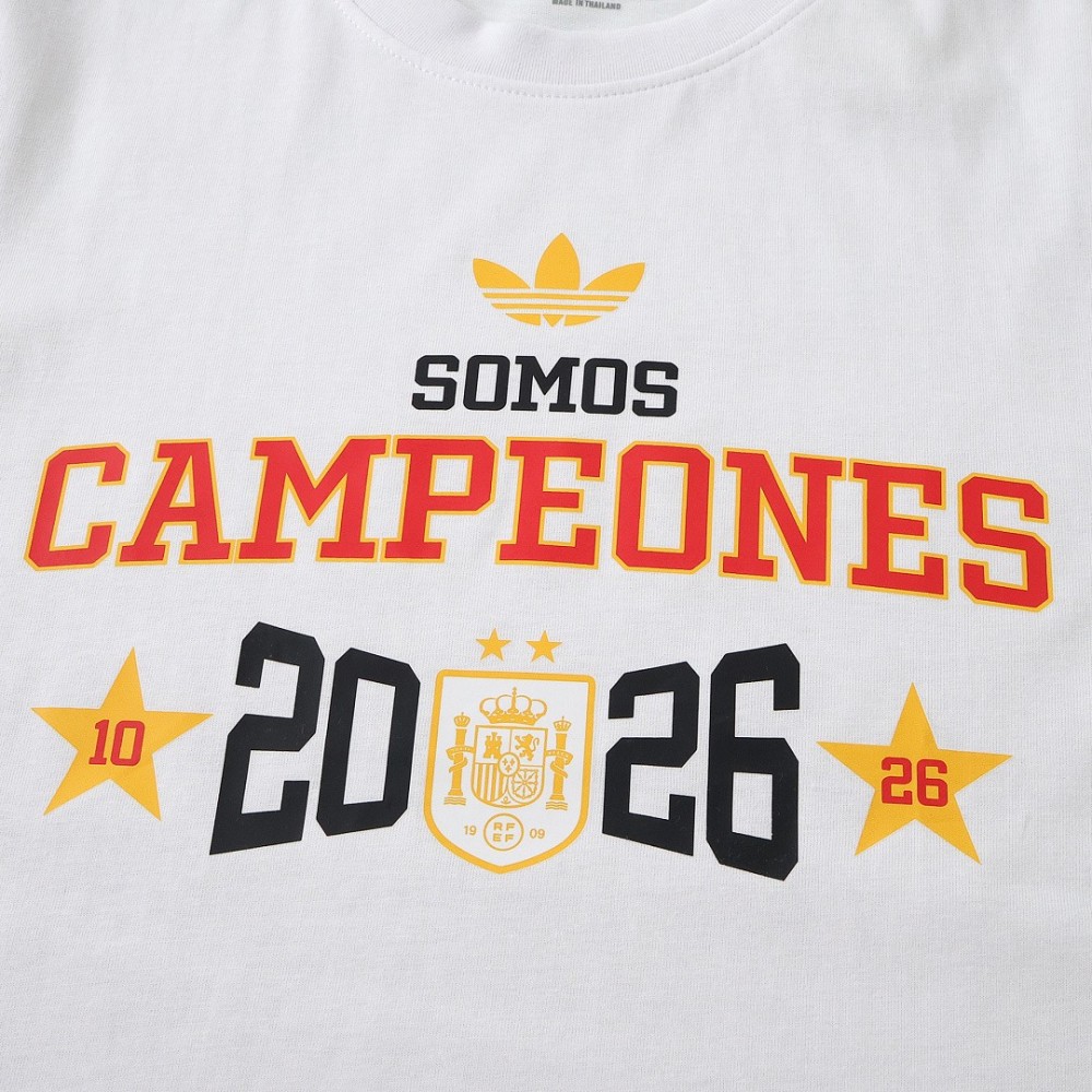 2026 Spain Pure Cotton Champion T-Shirt