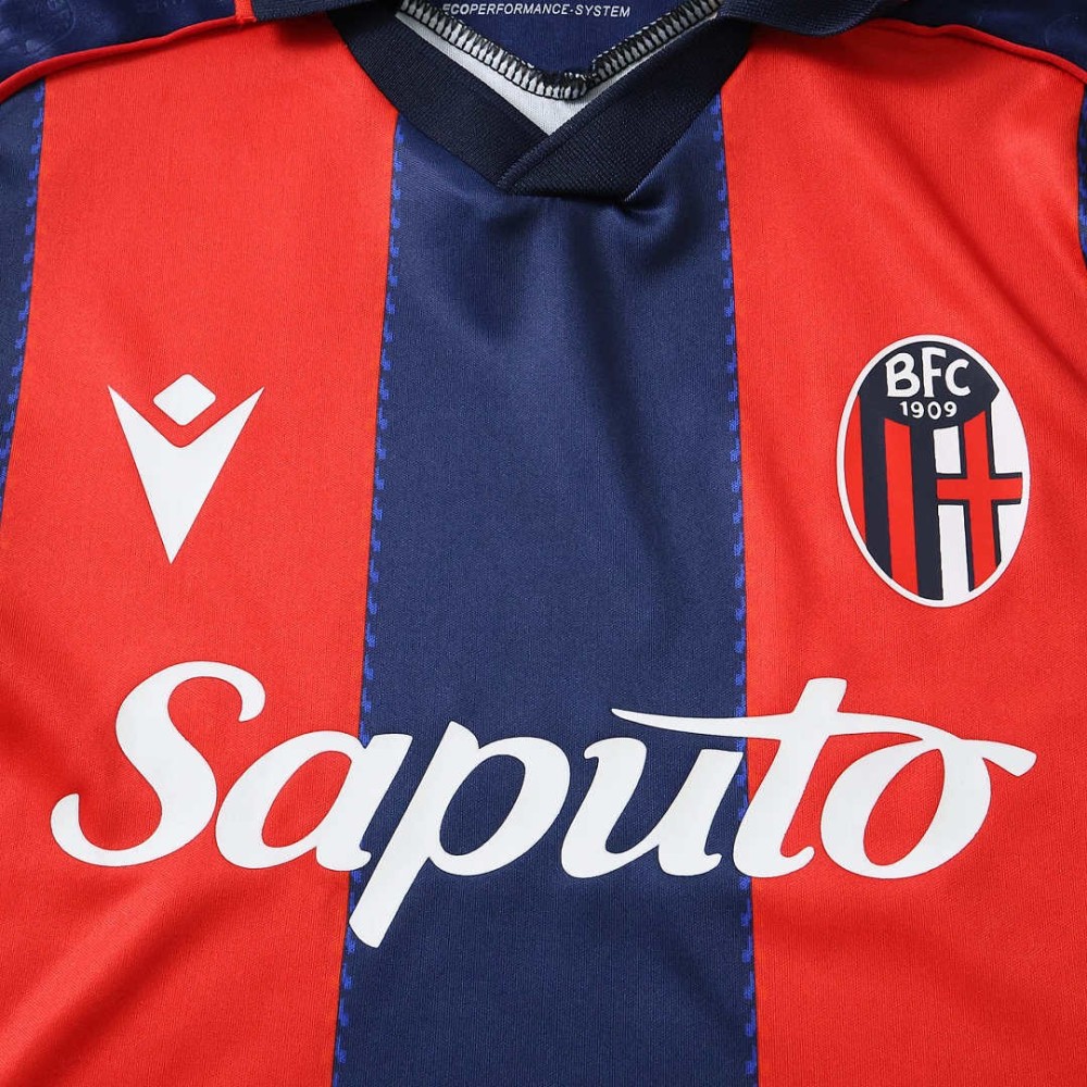 26/27 season Bologna F.C. 1909 home Kids kit