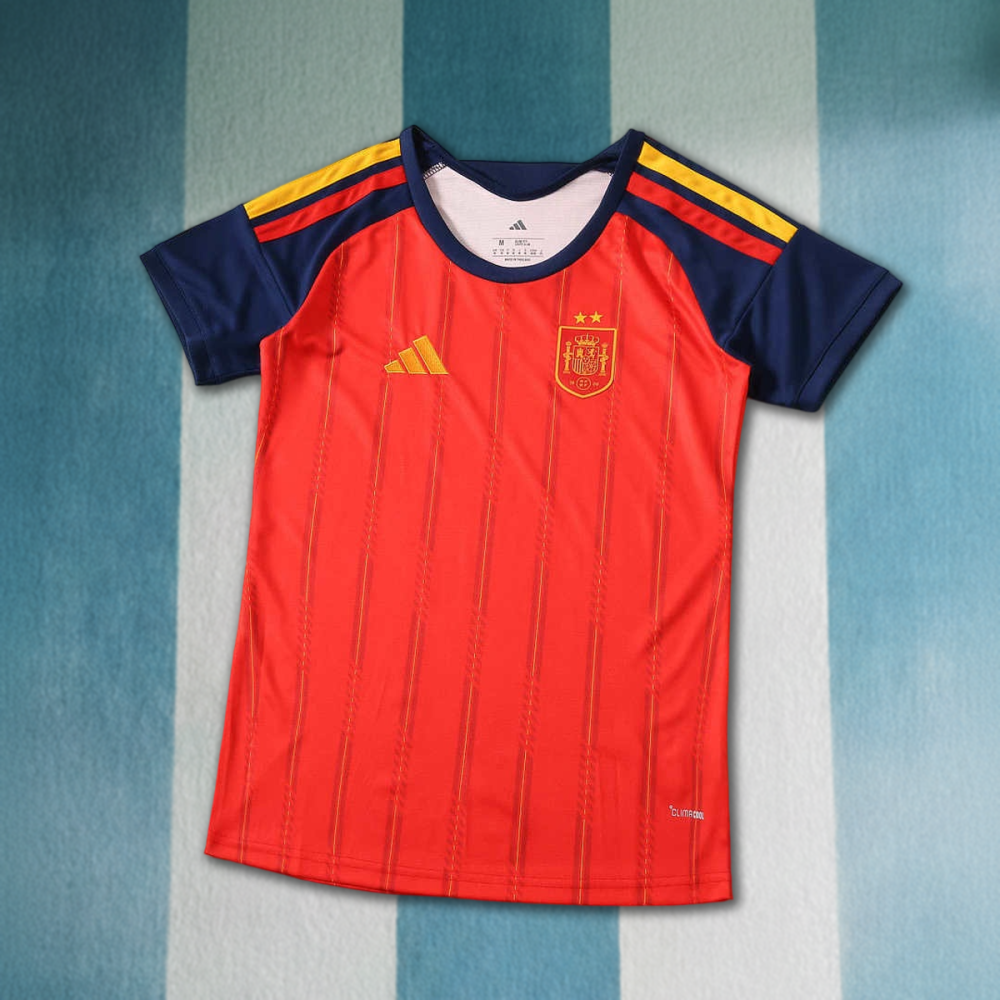 2026 FIFA World Cup Spain home Women's Shirt （Two-Stars）