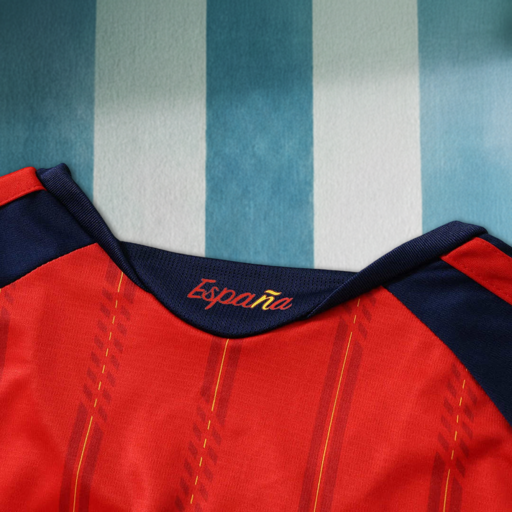 2026 FIFA World Cup Spain home Women's Shirt （Two-Stars）