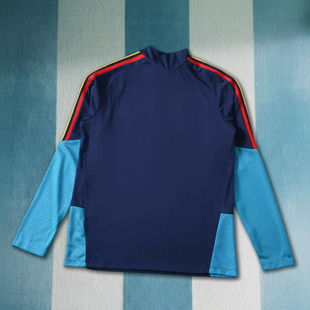 2026 FIFA World Cup Spain royal blue Half pull training suit