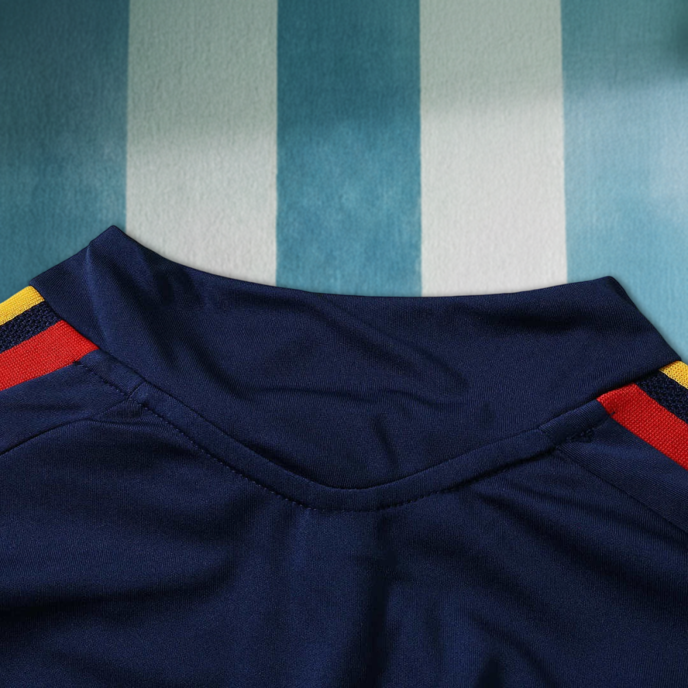 2026 FIFA World Cup Spain royal blue Half pull training suit