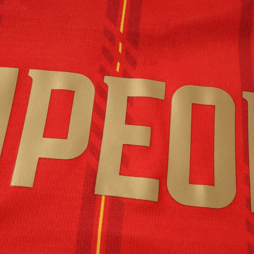 2026 FIFA World Cup Spain home champion Long sleeves Fan version  two  star