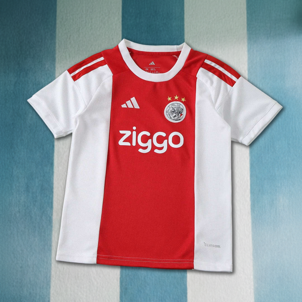 26/27 season AFC Ajax home Kids kit
