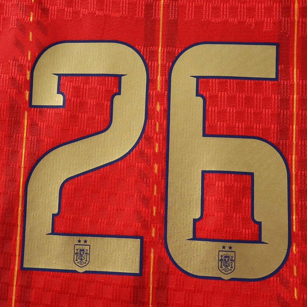 2026 FIFA World Cup Spain home champion Long sleeves Player version two star