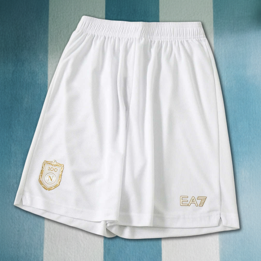 26/27 season S.S.C. Napoli home shorts
