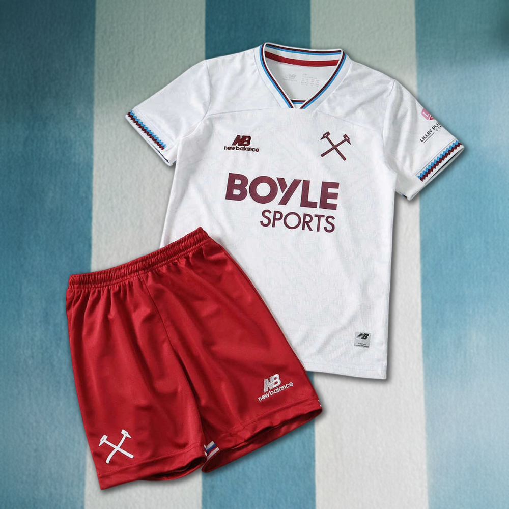26/27 season West Ham United F.C. away Kids kit