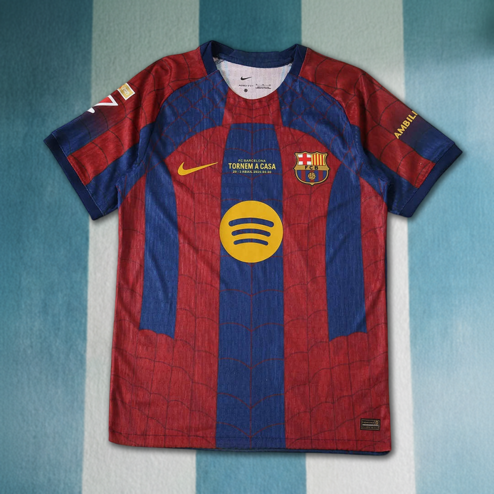 2026 FC Barcelona ∕ Barça home Spider-Man Concept version Player version