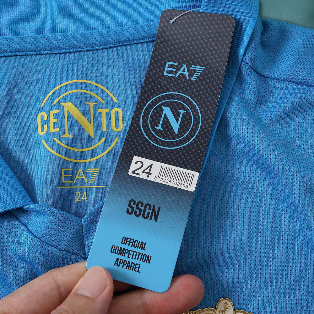 26/27 Season S.S.C. Napoli Home kids kit