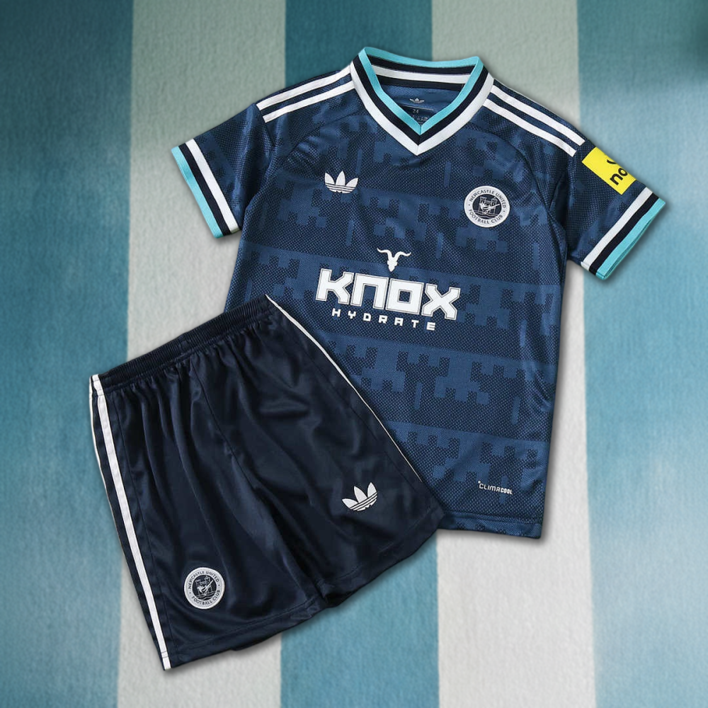 26/27 season Newcastle United F.C. Away Kids kit