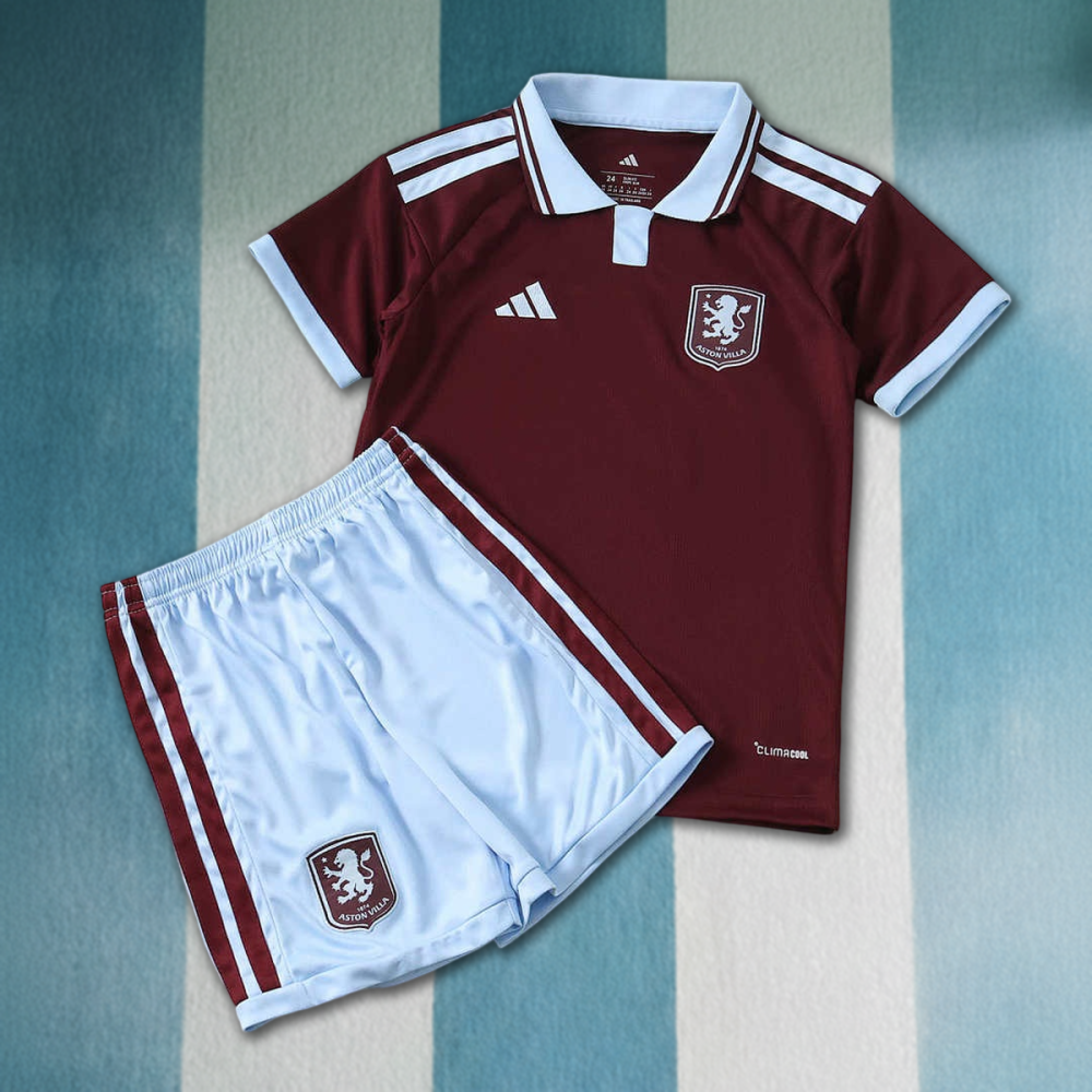 26/27 Season Aston Villa F.C. Home Kids kit