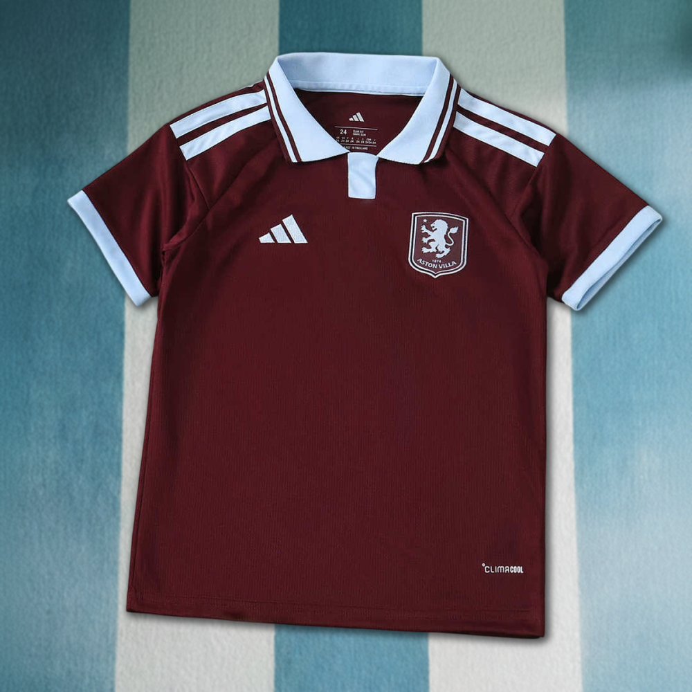 26/27 Season Aston Villa F.C. Home Kids kit