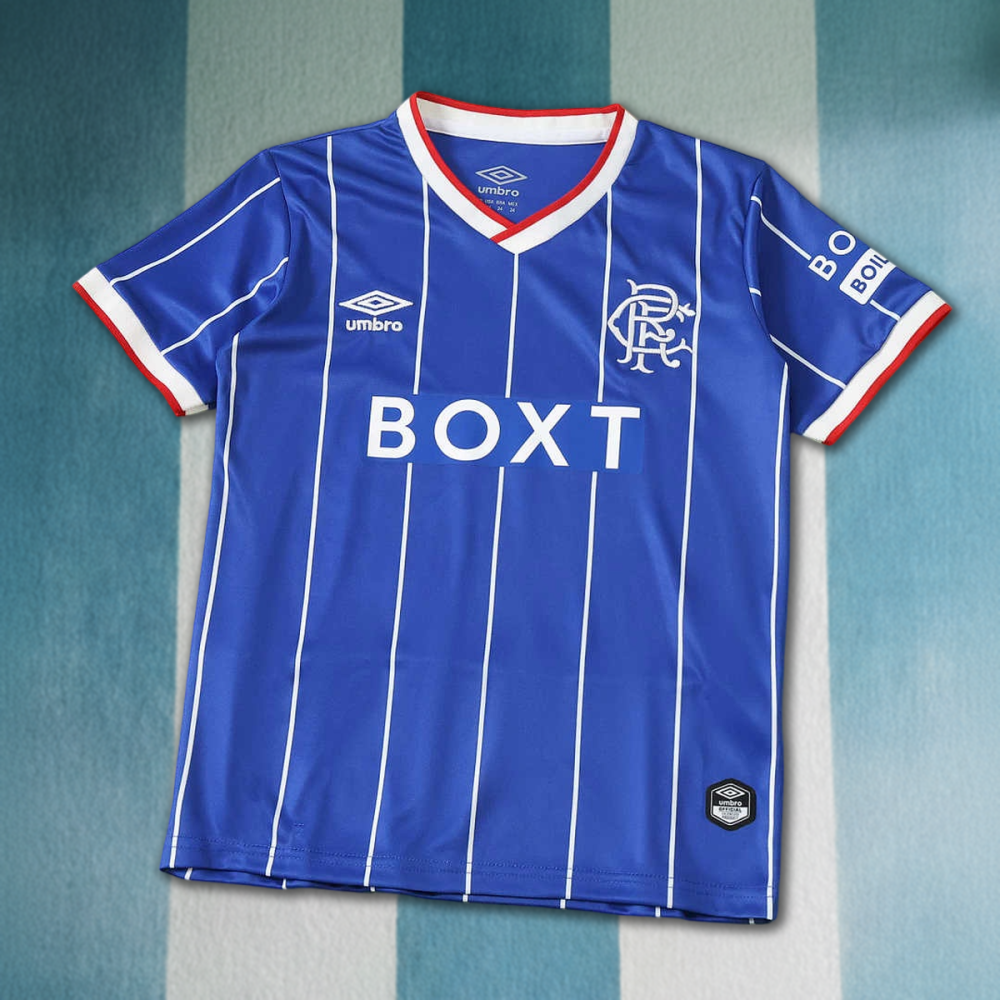 26/27 season Rangers F.C. home Kids kit