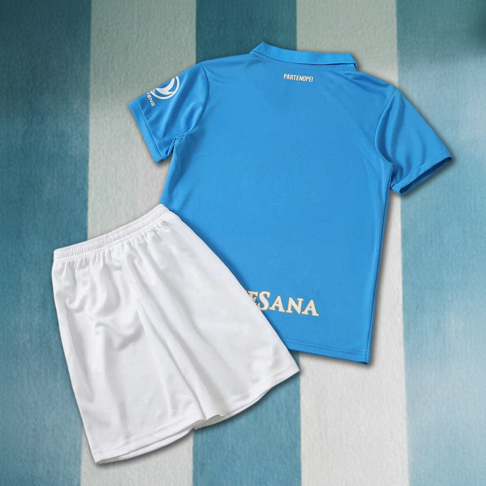 26/27 Season S.S.C. Napoli Home kids kit