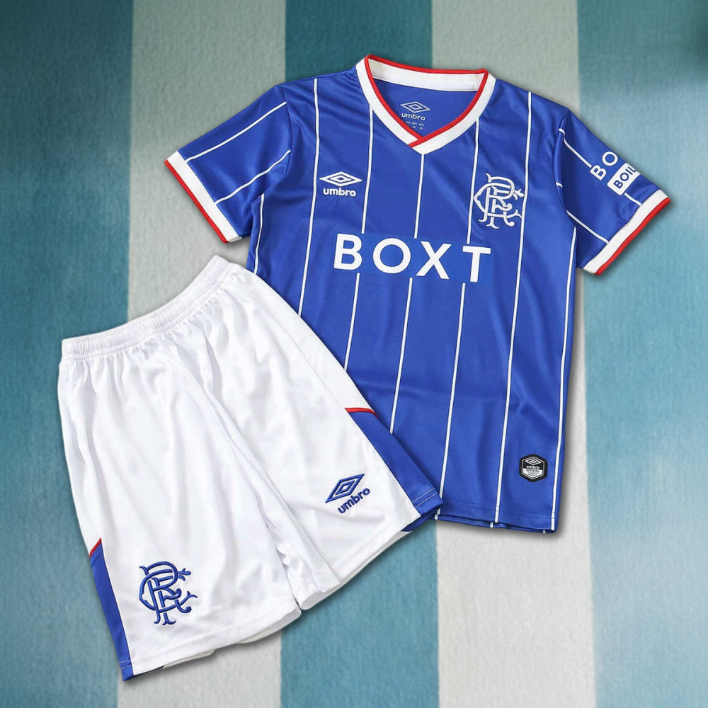 26/27 season Rangers F.C. home Kids kit
