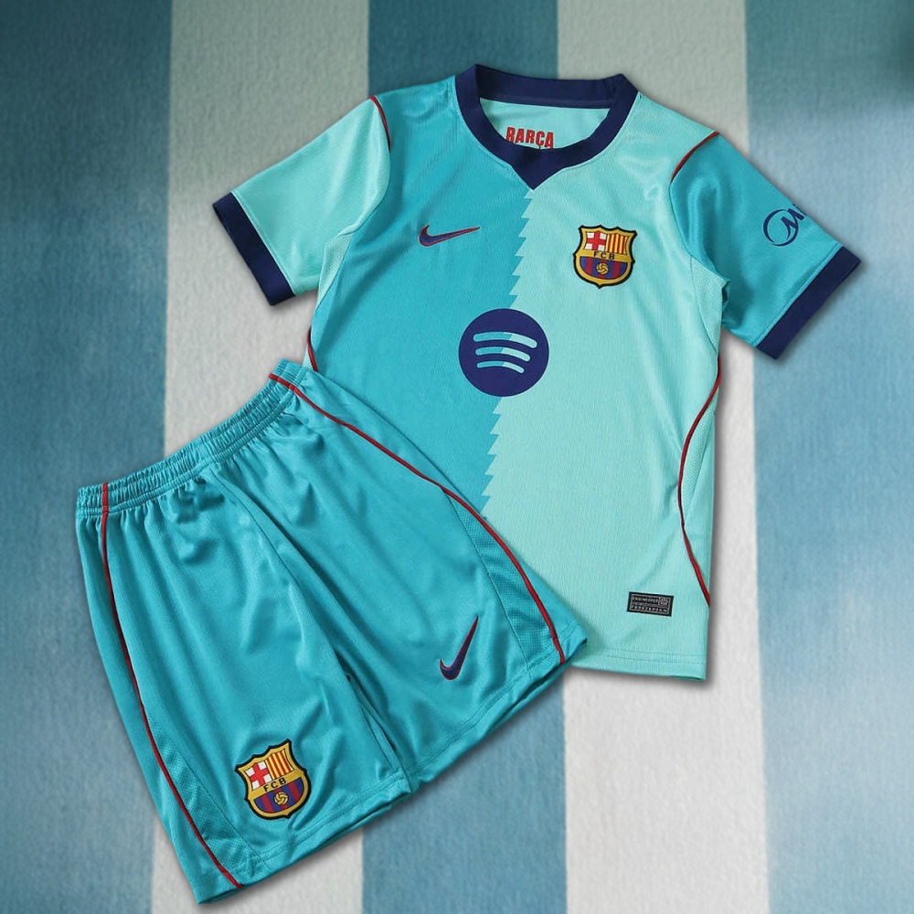 26/27 season FC Barcelona ∕ Barça Third Kids kit