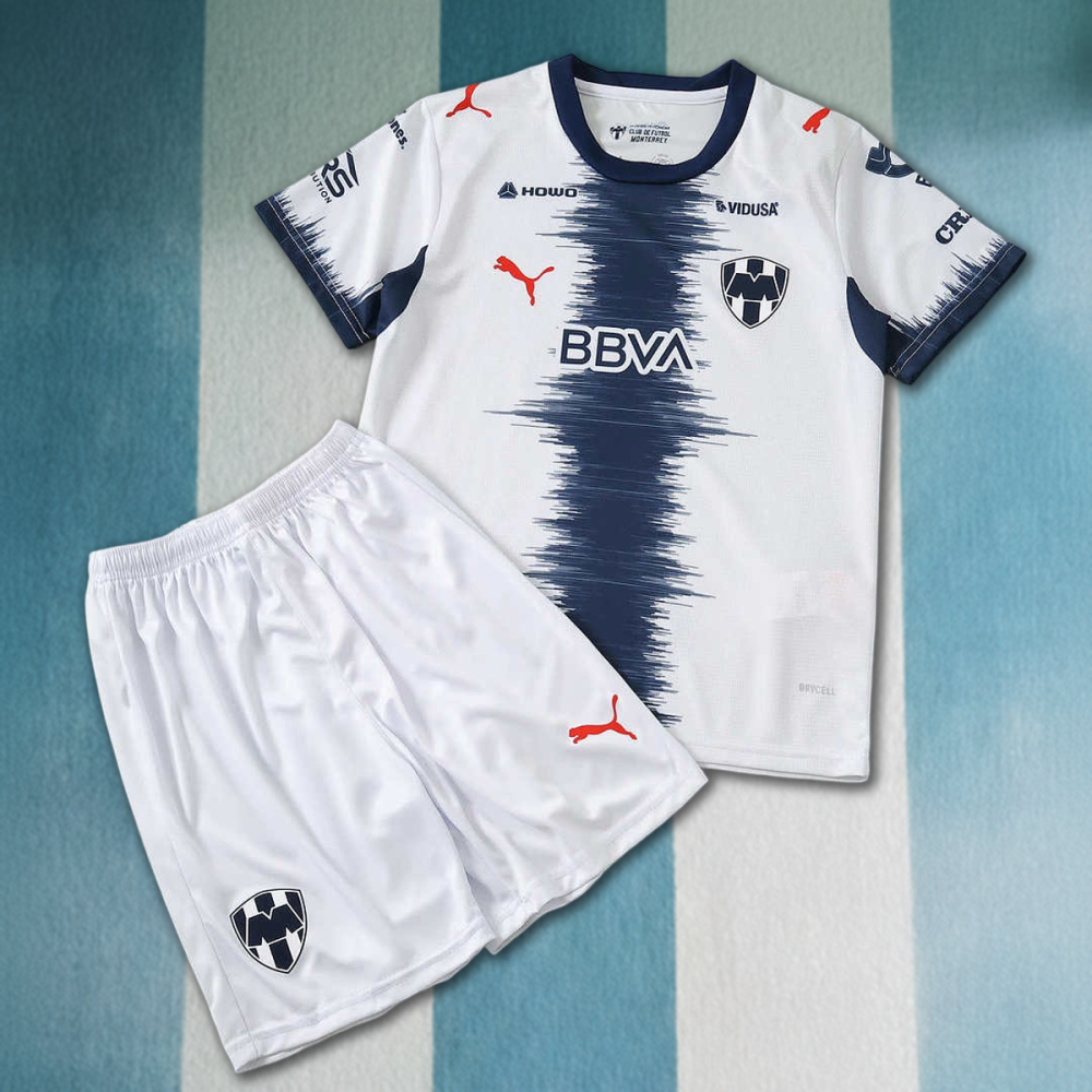 26/27 season C.F. Monterrey away Kids kit