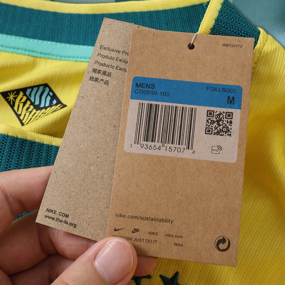 2026 FIFA World Cup Brazil home Embroidery Fan version