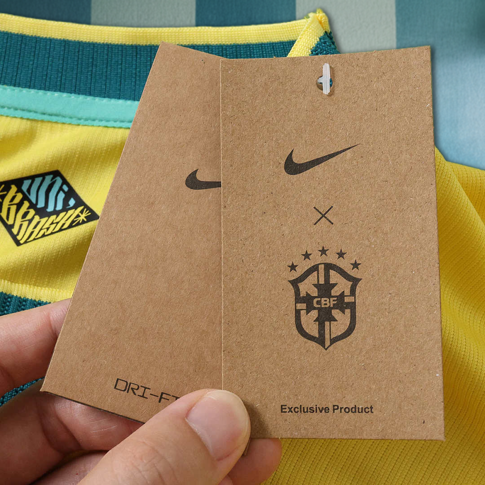 2026 FIFA World Cup Brazil home Embroidery Fan version