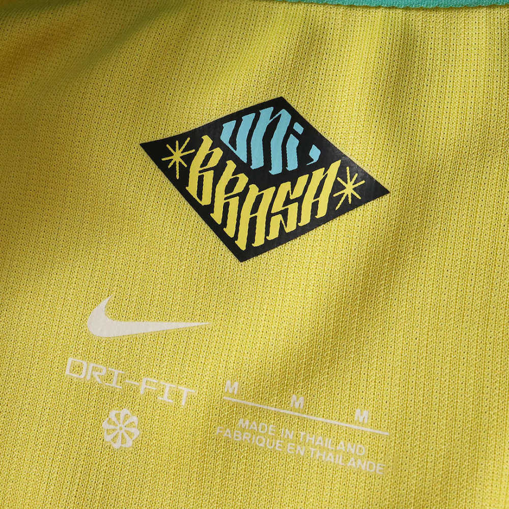 2026 FIFA World Cup Brazil home Embroidery Fan version