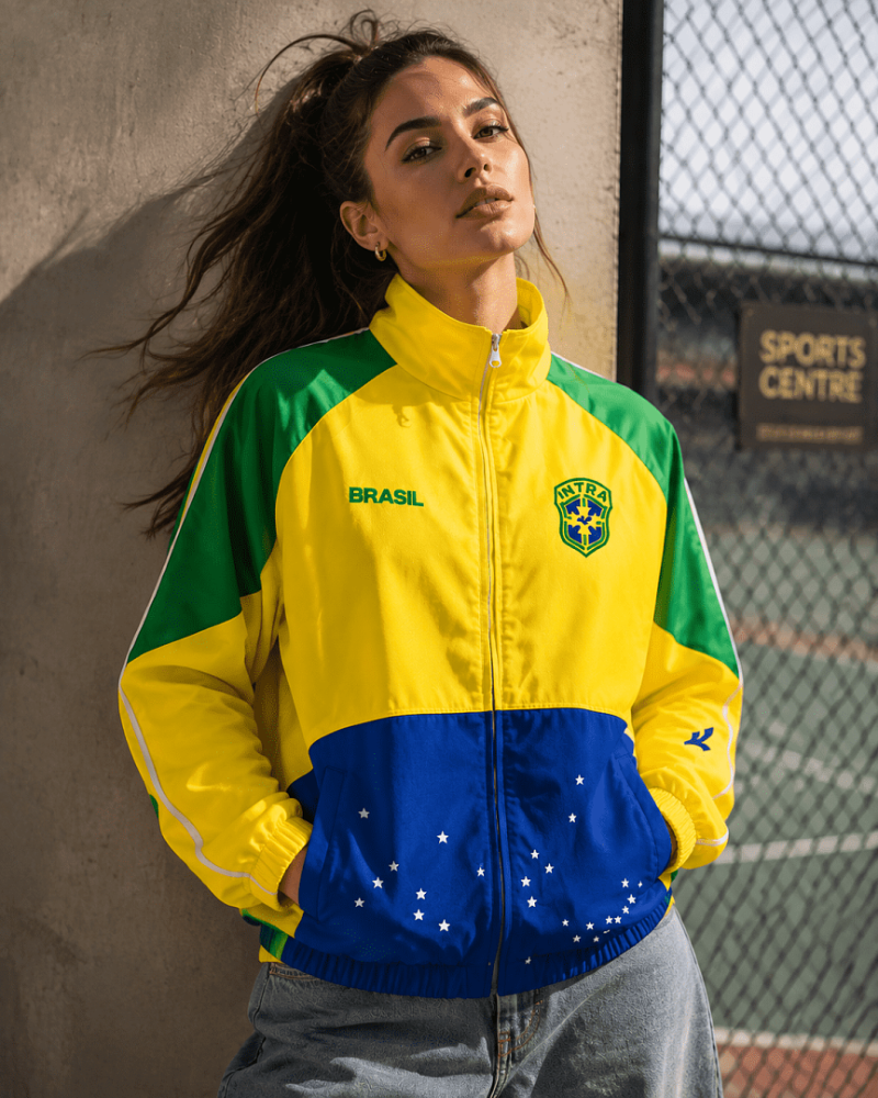 2026 Brazil co-branded windbreaker