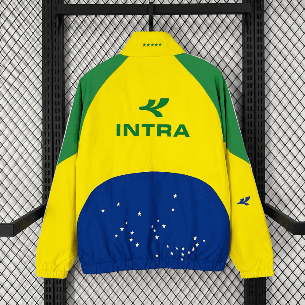 2026 Brazil co-branded windbreaker