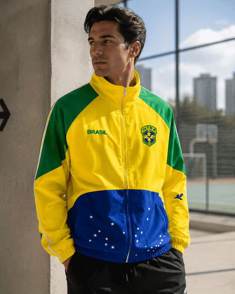 2026 Brazil co-branded windbreaker