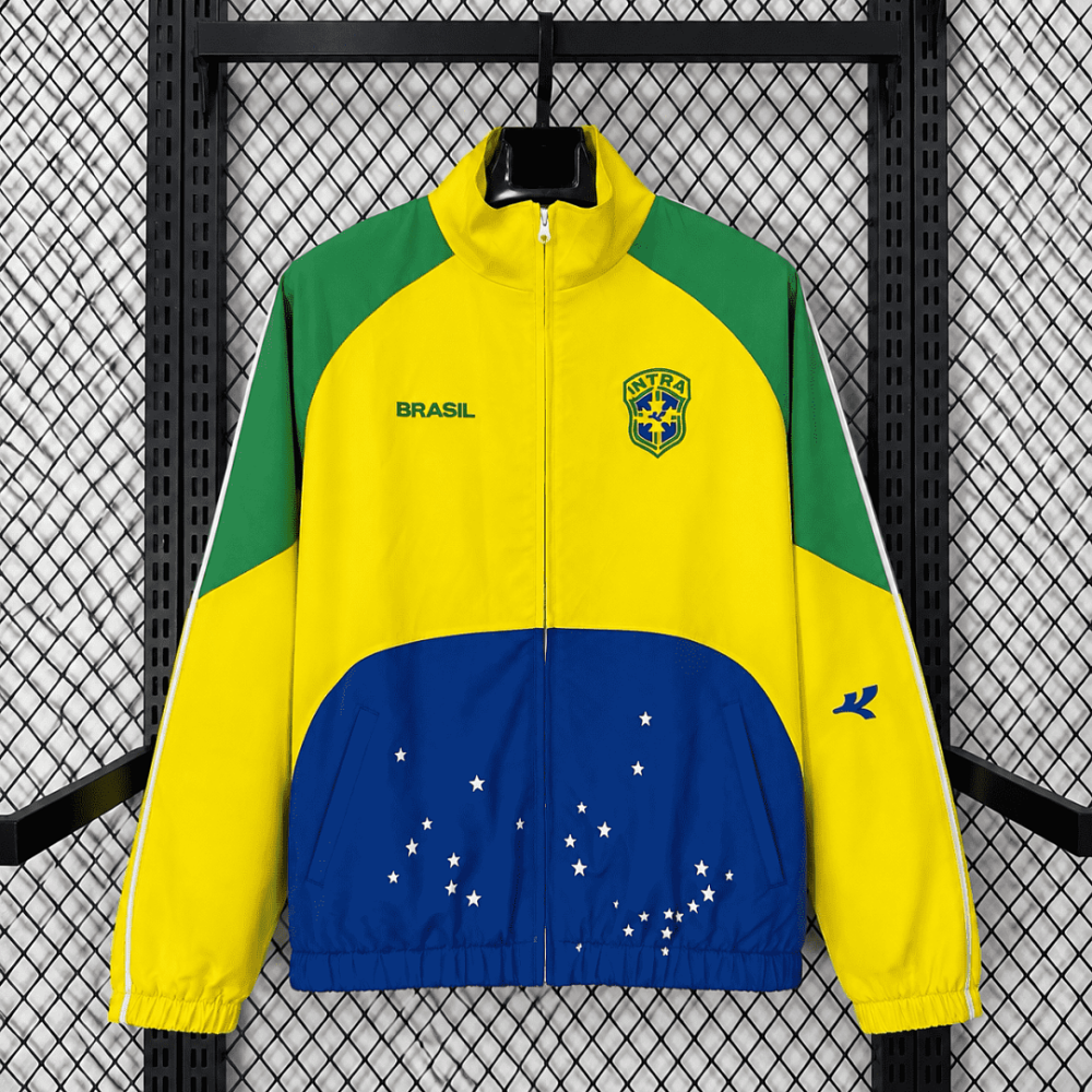2026 Brazil co-branded windbreaker