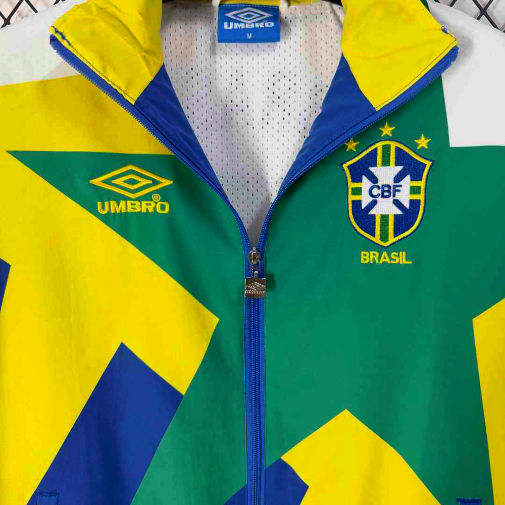93/94 Brazil retro windbreaker