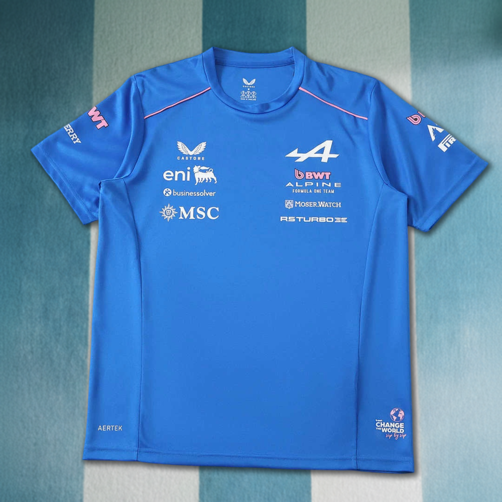2026 F1 Alpine Formula racing T shirt