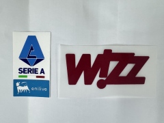 AWAY: Serie A+sleeve sponcor