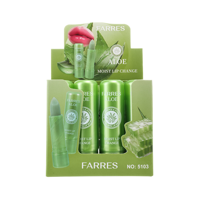 Оттеночная гигиеническая помада с алоэ