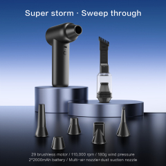 Ventilateur à jet Madefan 110 000 tr/min : souffleur et aspirateur de débris haute vitesse