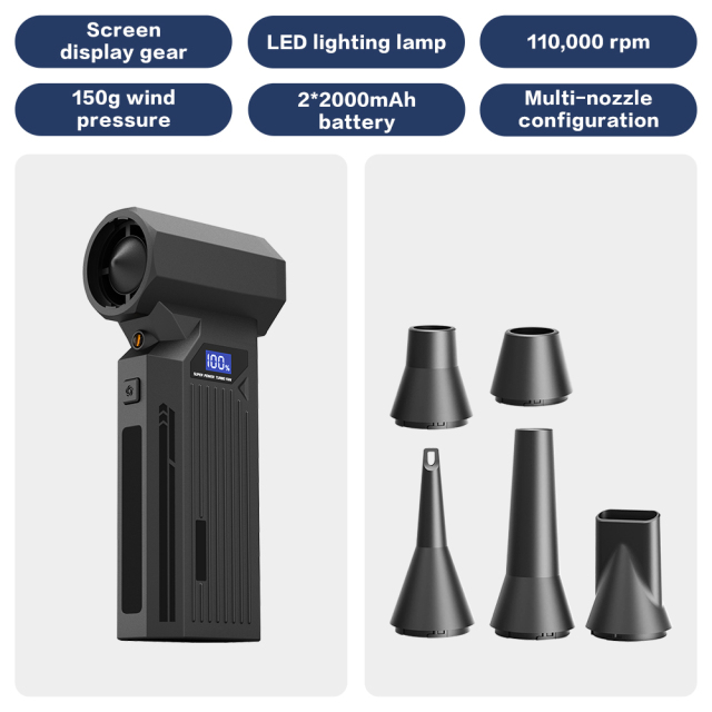 Madefan 110,000 RPM Jet Fan: High-Speed Debris Blower & Vacuum Cleaner