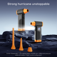 Ventilateur à jet Madefan 110 000 tr/min : outil de soufflage et d’aspiration de débris à grande vitesse