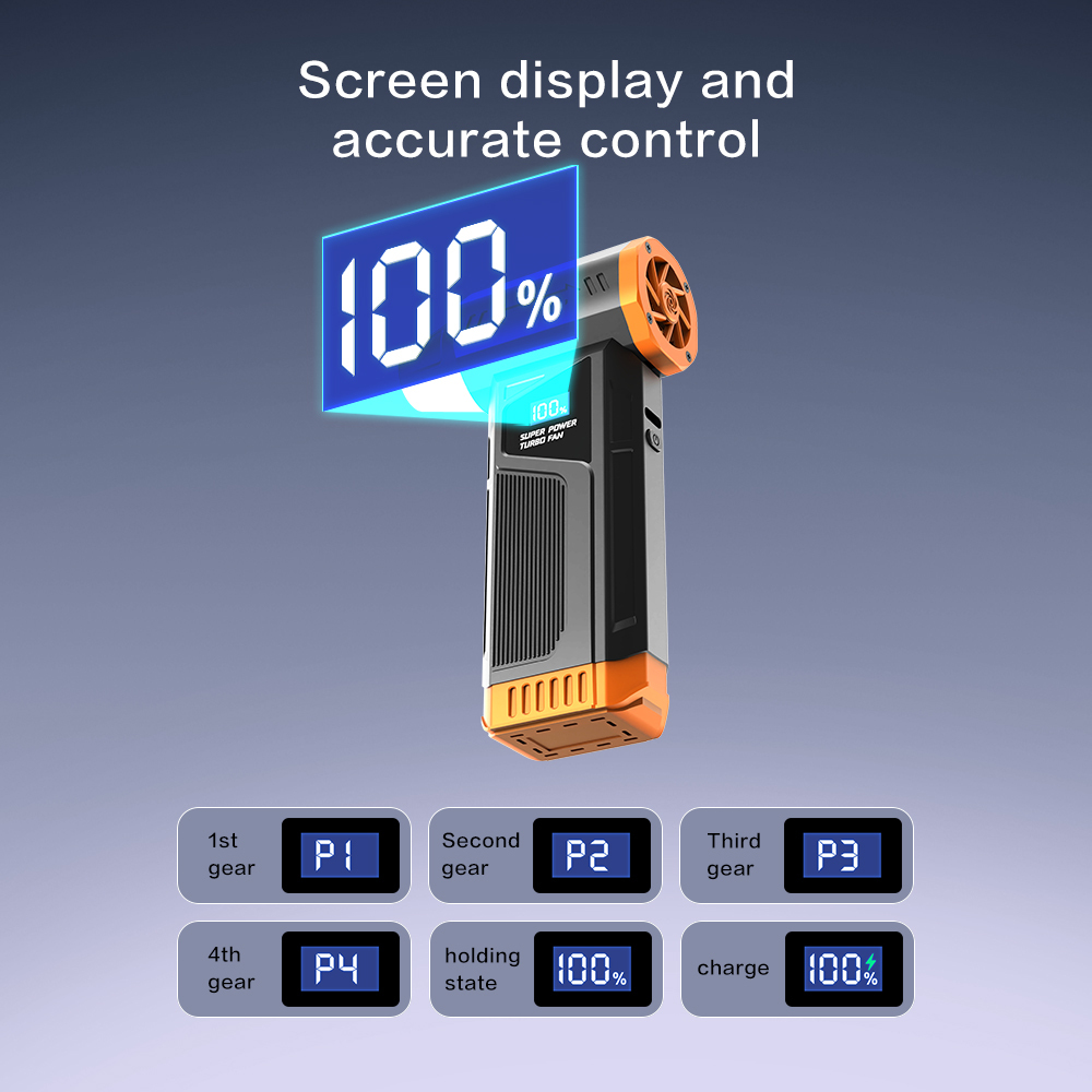 Ventilateur à jet Madefan 110 000 tr/min : outil de soufflage et d’aspiration de débris à grande vitesse