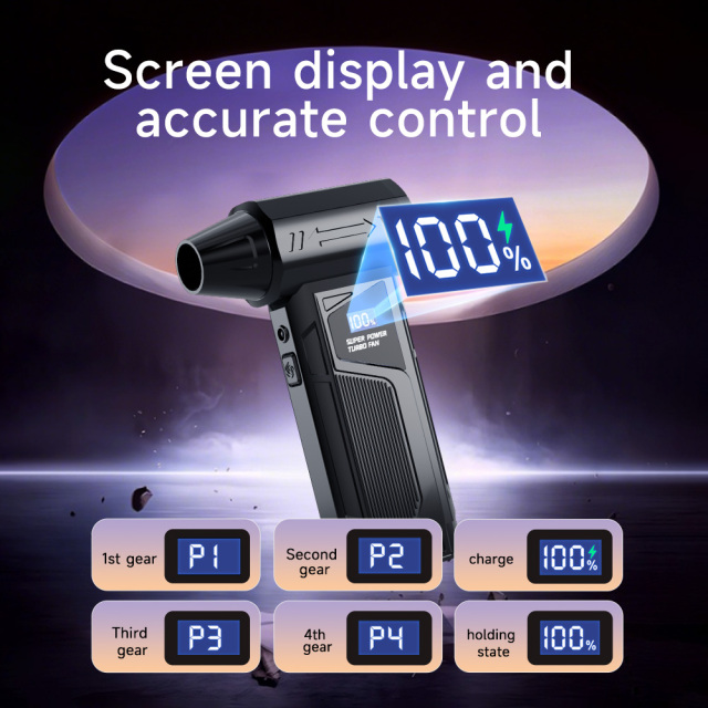 Ventilateur à jet Madefan 110 000 tr/min : outil de soufflage et d’aspiration de débris à grande vitesse