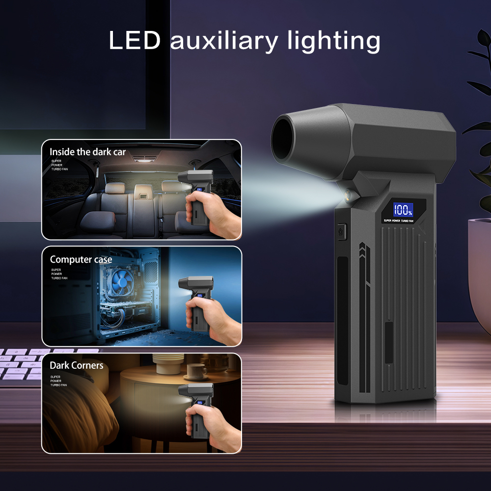 Madefan 110,000 RPM Jet Fan: High-Speed Debris Blower & Vacuum Cleaner