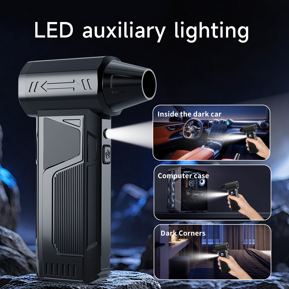 Ventilateur à jet Madefan 110 000 tr/min : outil de soufflage et d’aspiration de débris à grande vitesse