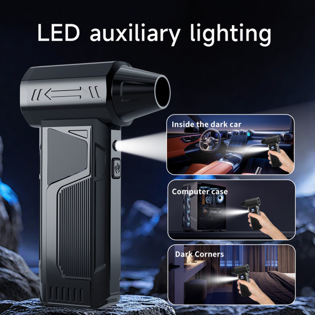 Ventilateur à jet Madefan 110 000 tr/min : outil de soufflage et d’aspiration de débris à grande vitesse