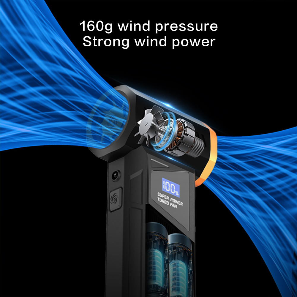 Ventilateur à jet Madefan 110 000 tr/min : outil de soufflage et d’aspiration de débris à grande vitesse