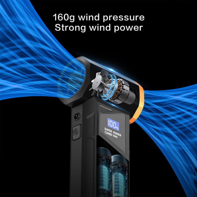 Ventilateur à jet Madefan 110 000 tr/min : outil de soufflage et d’aspiration de débris à grande vitesse