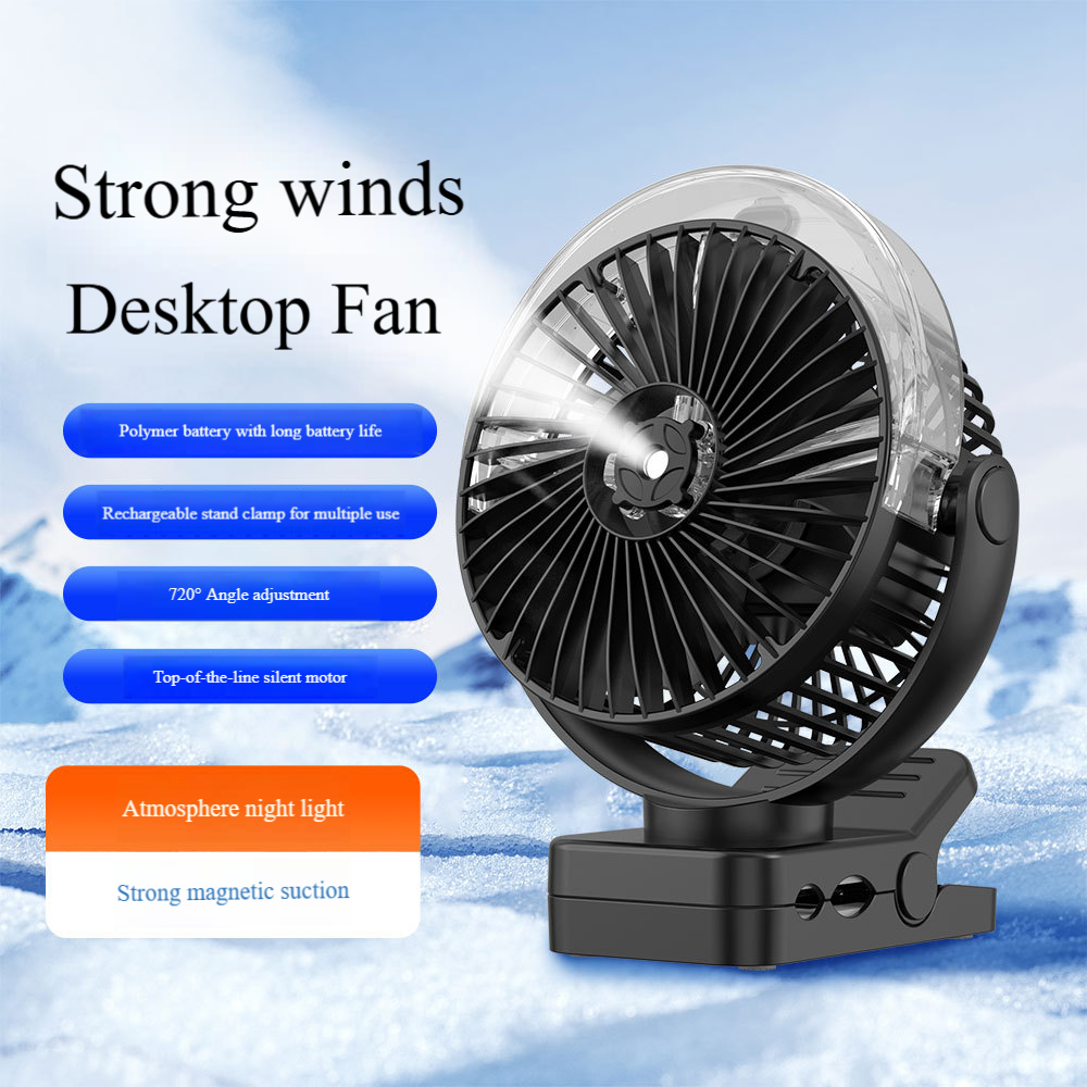 Madefan Magnetischer Sprühventilator: 8000 mAh, 40 kg Magnet & 2 A Notstromversorgung