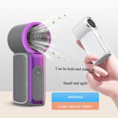 Madefan 3000mAh Handventilator: 19000 U/min Turbo, 100 Geschwindigkeitsstufen, Mini-tragbar