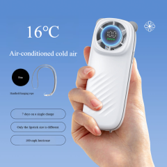 Madefan 3000mAh Handheld Fan: 100-Speed Stepless Control & Ultra-Compact Design