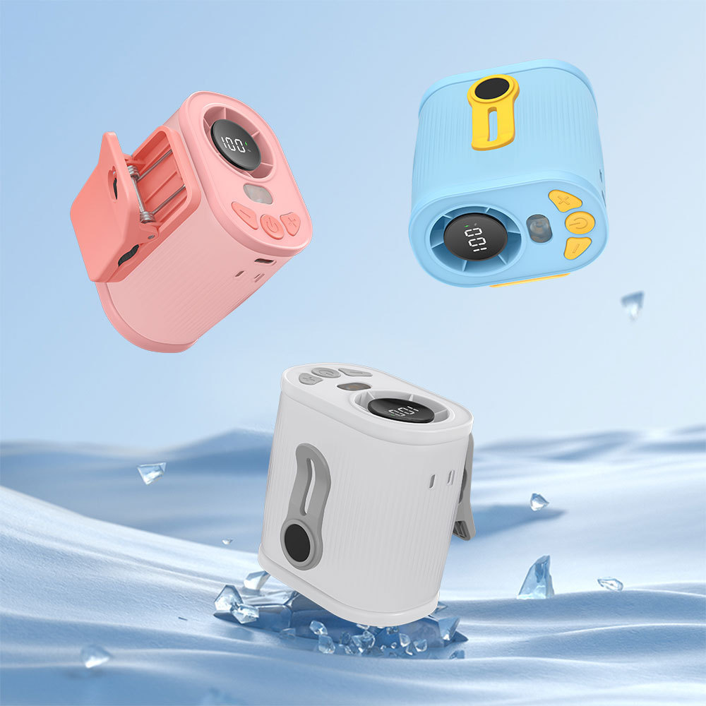 Madefan Hochgeschwindigkeits-Taillenventilator F129: 12000-mAh-Akku & Freihändige Kühlung