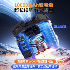 Madefan Hochgeschwindigkeits-Taillenventilator: 12000mAh Akku & Tragbare Körperklimaanlage