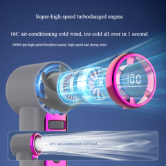 Madefan 5.000mAh Handventilator: 100 stufenlose Geschwindigkeitsstufen & 19.000 U/min Turbo-Lüfter